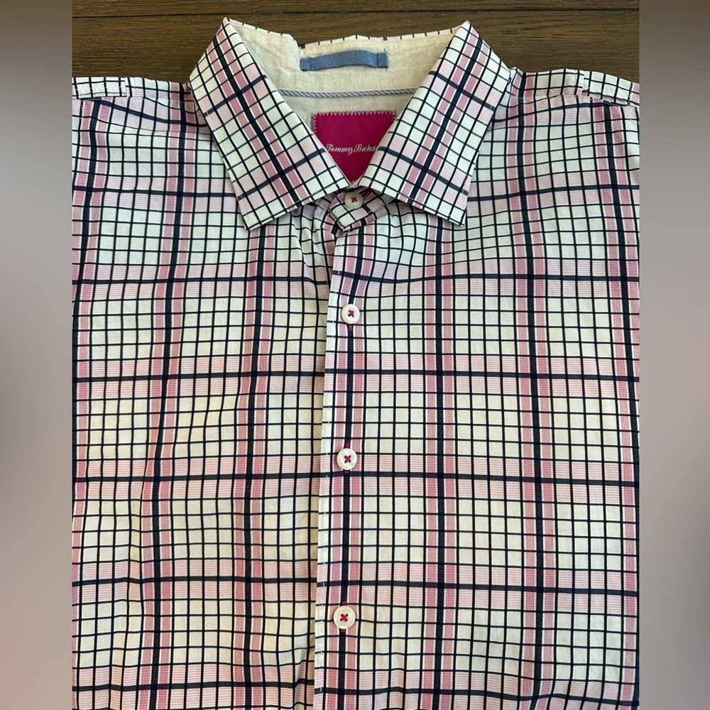 Tommy Bahama Long Sleeve 100% Cotton Shirt Size‎ XXL Very Gently Worn
